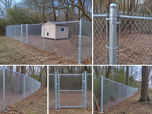 Chain Link Fence.