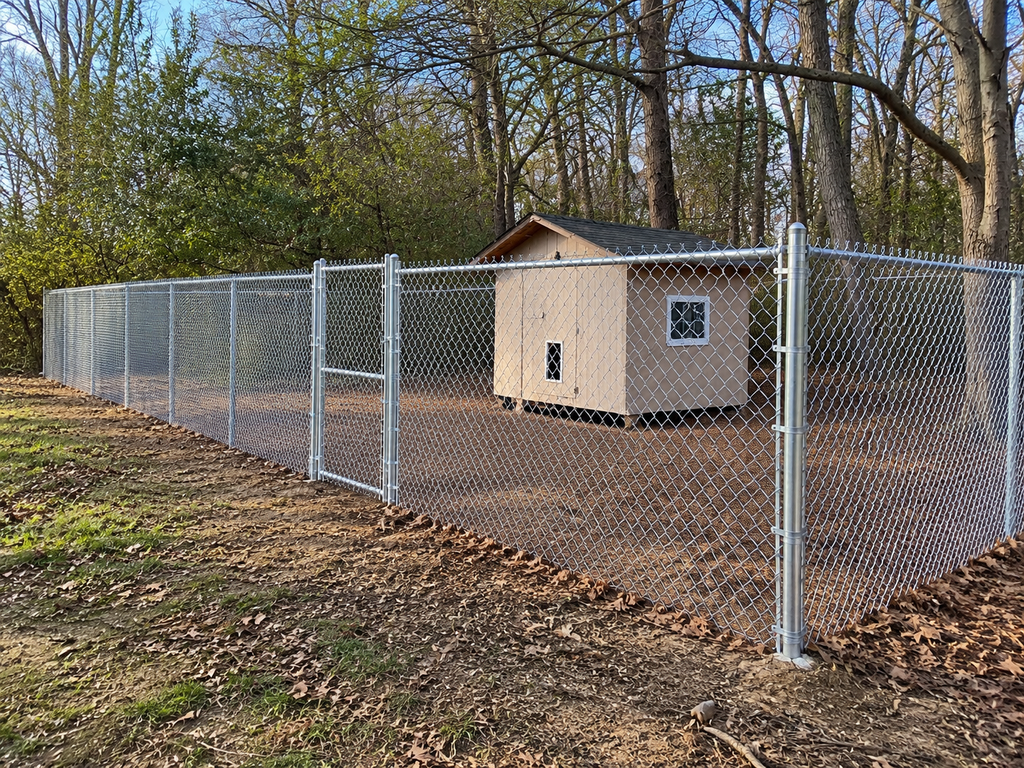 Chain Link Fence.